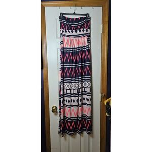 Women's Filly Flair Maxi Dress Western Coastal Cowgirl Rodeo Retro Tribal Boho